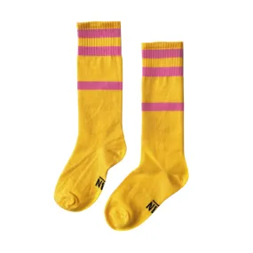 Striped Knee Socks
