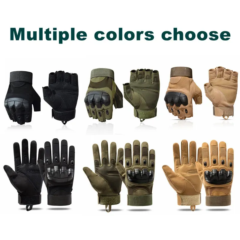 Tactical Cycling Gloves Shooting Gloves Touch Design Sports Protective Fitness Motorcycle Hunting Full Finger Hiking Gloves