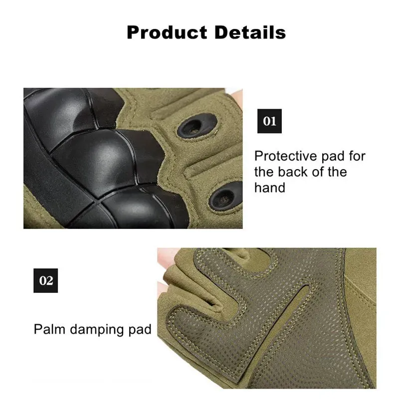 Tactical Cycling Gloves Shooting Gloves Touch Design Sports Protective Fitness Motorcycle Hunting Full Finger Hiking Gloves