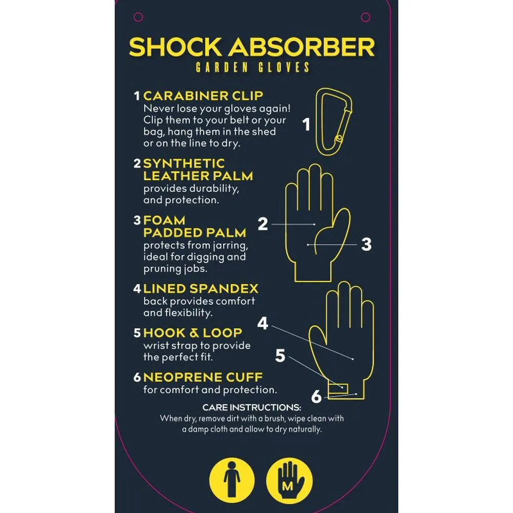 Treadstone ClipGlove Khaki Shock Absorber Gloves - Large