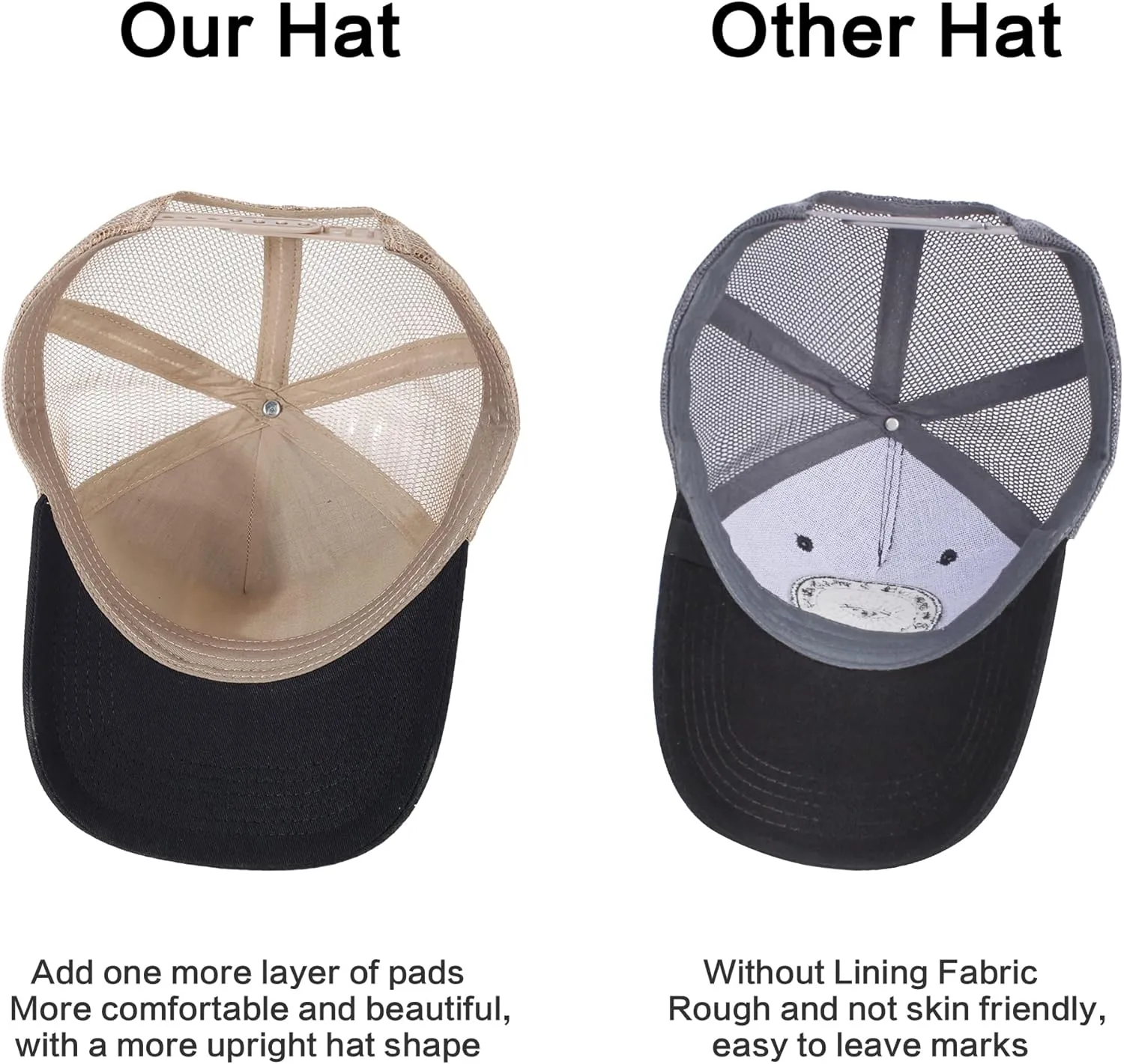 Trucker Hat Men Animal Snapback Hats Adjustable Embroidered Baseball Cap Mesh Breathable Square Patch Women Caps
