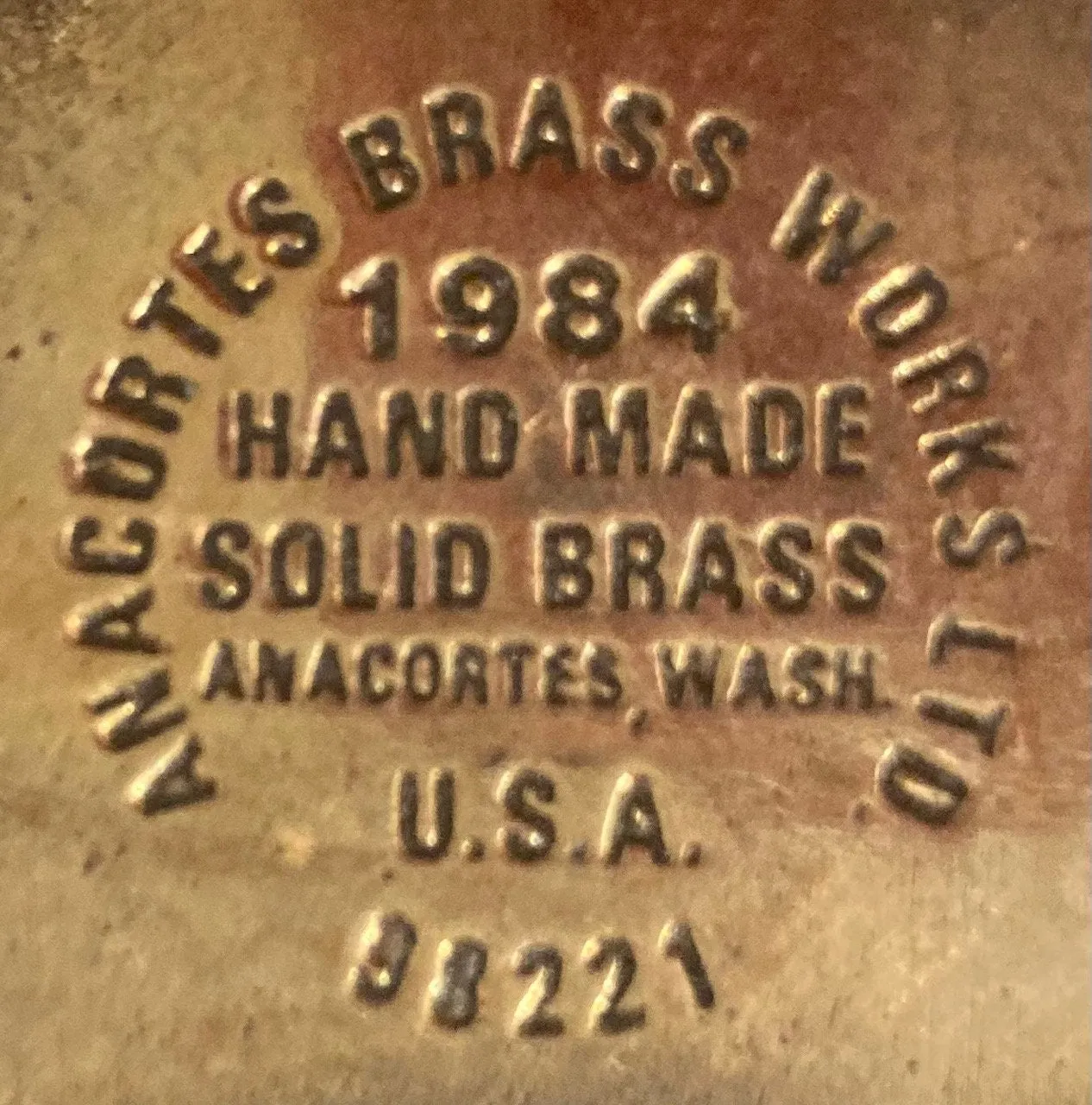 Vintage 1984 Metal Belt Buckle, Brass, Mud Mountain Hanson Dams, Heavy Duty, Quality, Thick Metal, Made in USA, 3 1/2" x 2 1/4", For Belts