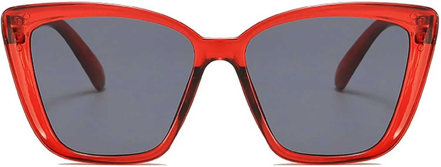 Vintage Cat Eye Sunglasses Women Square Small Frame Sun Glasses Female Retro Shades Fashion Ladies Leopard Sunglasses