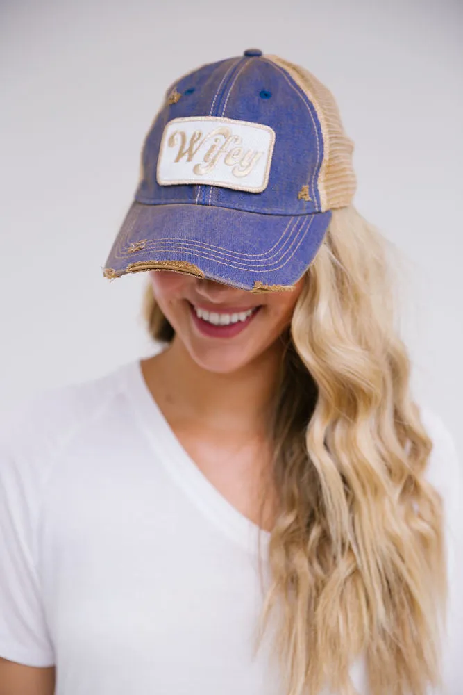 WIFEY PATCH HAT