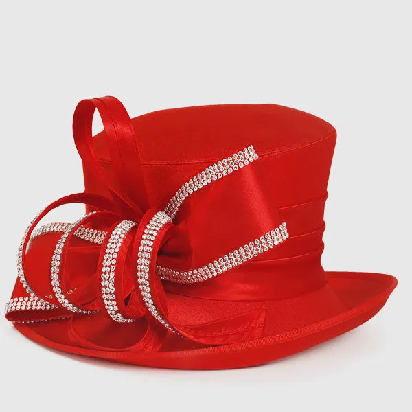 Women Church Dress Hats with Rhinestones SD716