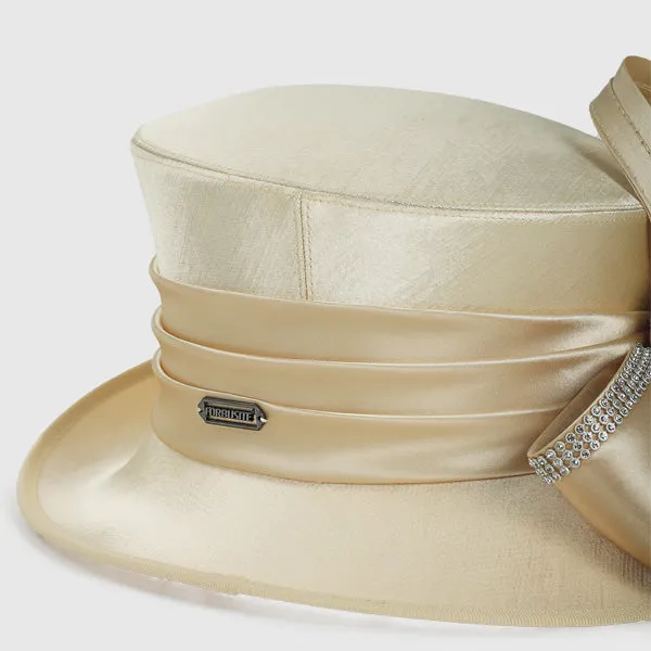 Women Church Dress Hats with Rhinestones SD716
