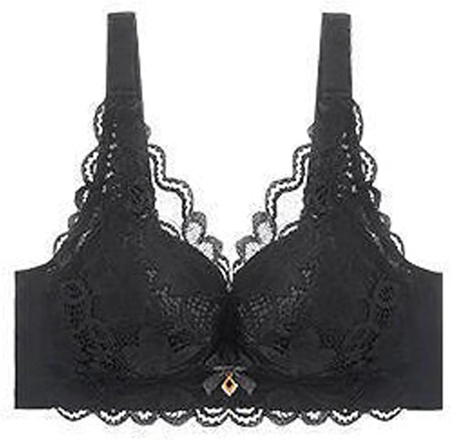 Women's Sexy Lace Push Up Bras Full Support Breathable Bras Hide Back Fat Supportive Comfort Underoutfit Bra