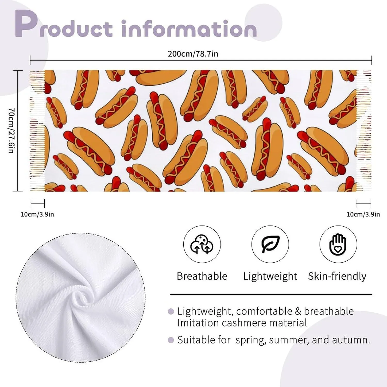 Womens Winter Scarf Scarves Soft Lightweight Blanket Thick Large Wrap Shawl