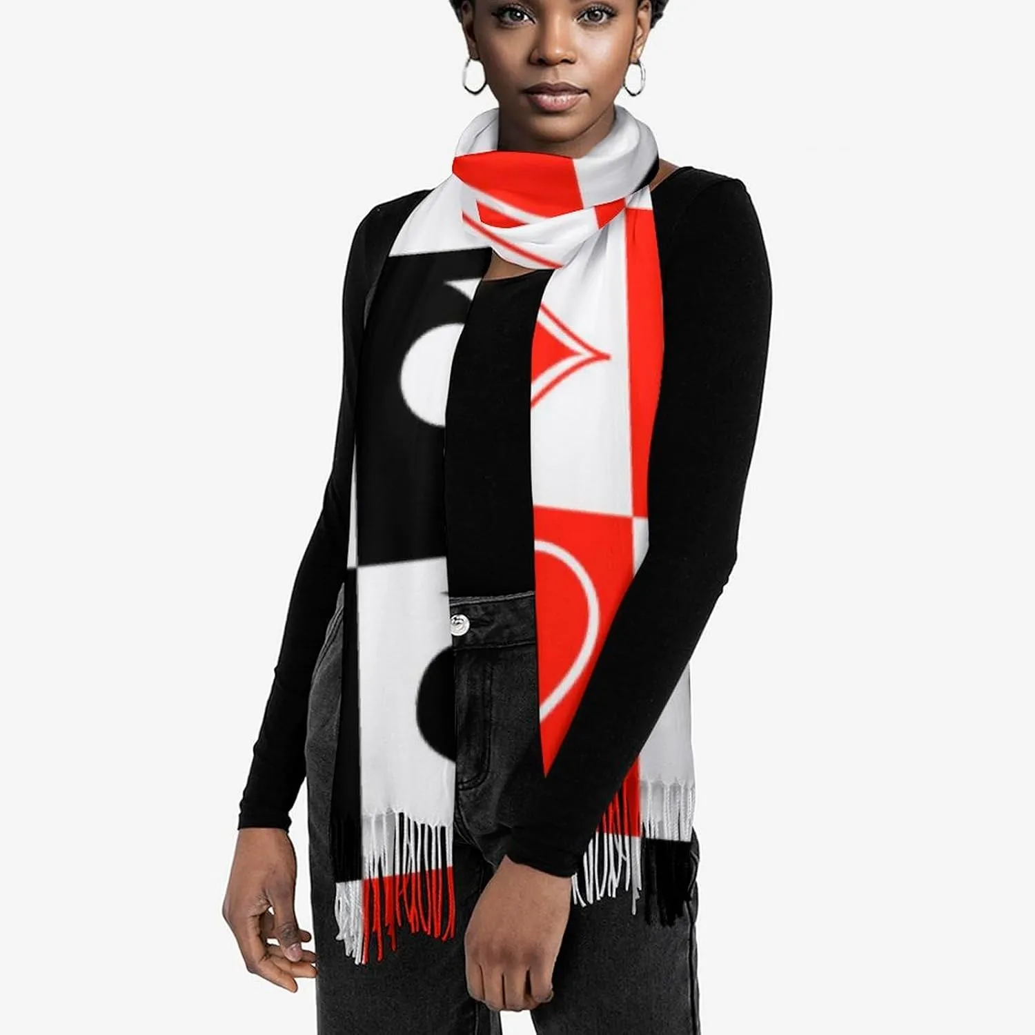 Womens Winter Scarf Scarves Soft Lightweight Blanket Thick Large Wrap Shawl